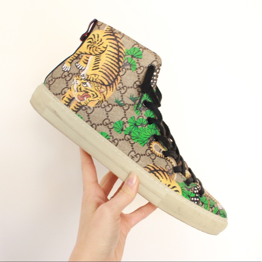💥AUTHENTIC💥 GUCCI high-top sneakers